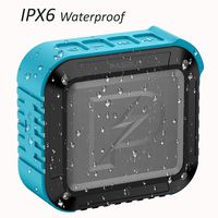 Wireless Bluetooth 4.1 Speaker, [PASBUY P8] Portable IPX6 Waterproof Outdoor NFC for iPhone, Pool, Beach, Golf, Home with FM Radio Loud Speaker Strong Bass, Microphone (Blue)