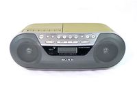 Sony CFD-S05 CD Radio Cassette Recorder with Auxiliary Cord (6 feet)