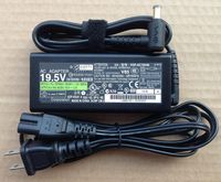 Genuine Original OEM 65W Compatible with Sony Vaio 19.5V 3.3A Vgp-ac19v48 AC Adapter Charger New