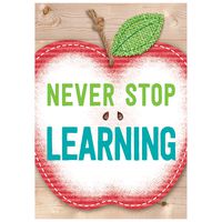 Creative Teaching Press Poster Never Stop Learning. Inspire U Poster (7289)