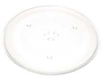 12.5" GE and Samsung -Compatible Microwave Glass Plate/Microwave Glass Turntable Plate Replacement - 12 1/2" Plate, Equivalent to G.E. WB39X10002 and WB39X10003