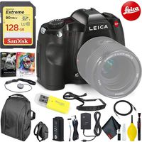 Leica S (TYP 006) DSLR Medium Format Camera (10803) + 128 GB Memory Card Advanced Kit