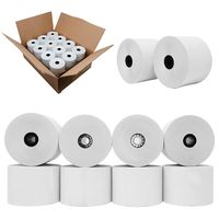Pay At The Pump Gas Station Thermal Paper Rolls, 2 5/16 x 356, White, 24-Pack BPA Free thermal paper roll for gilbarco pumps by BuyRegisterRolls