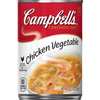 Campbell's Condensed Chicken Vegetable Soup, 10.5 oz. Can
