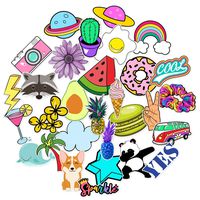 VSCO Stickers Big 30-Pack Stickers for Water Bottles,Hydro Flask,Teens. Pura vida Stickers for Teen Girls, hydroflask, Laptop.Waterproof,Extra Durable 100% Vinyl
