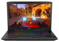 ASUS ROG STRIX GL703VD 17" Gaming Laptop, GTX 1050 4GB, Intel Core i7 2.8 GHz, 16GB DDR4, 256GB SSD + 1TB HDD, RGB Keyboard (Certified Refurbished)