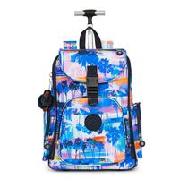 Kipling Alcatraz Ii Printed Rolling Laptop Backpack Printed Prism