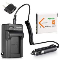 Kastar NPBN1 Battery and Charger Kit for Sony NP-BN1 N Type Battery and Sony Cybershot DSC-TX5 DSC-TX7 DSC-TX9 DSC-WX30 DSC-WX50 DSC-WX70 DSC-WX9 DSC-QX10 DSC-QX100 DSC-TX10 DSC-TX20 DSC-TX30 Cameras