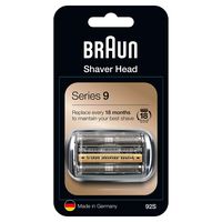 Braun 92S Series 9 Electric Shaver Replacement Foil and Cassette Cartridge - Silver