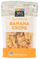 365 Everyday Value, Sweetened Banana Chips, 8 oz