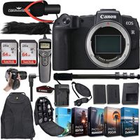 Canon EOS RP Mirrorless Digital Camera (Body Only) Bundled + Deluxe Accessories