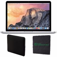 Apple 13.3" MacBook Pro MF839LL/A Notebook Computer with Retina Display + Padded Case For Macbook Bundle