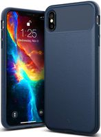 Caseology Vault for iPhone Xs Max Case (2018) - Rugged Matte Finish - Navy Blue