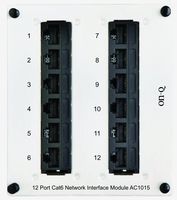 On-Q AC1015 12Port Cat 6 Network Interface Module
