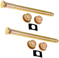 APDTY 814376 Door Hinge Pin & Bushing Set Fits Front Rear Left or Right 1994-2005 Chevrolet Blazer S10 GMC Jimmy Sonoma Olds Bravada (Includes 2 Pins 4 Bushings & 2 Retaining Clips, Replaces 93356553)