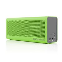 BRAVEN 805 Portable Wireless Bluetooth Speaker [18 Hour Playtime] Built-in 4400 mAh Power Bank Charger - Green/Gray