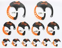 Cable Cuff PRO (12 Pack: 2x Large 3 Inch, 4x Medium 2 Inch, 6x Small 1 Inch Diameter) Adjustable, Reusable, Cable Tie Replacements for Extension Cords or Electronics