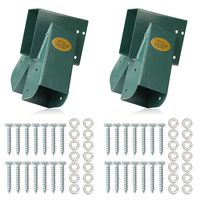 BETOOLL A-Frame 2 Brackets Swing Set Bracket with Mounting Hardware (Green)