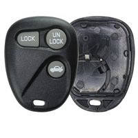 KeylessOption Just the Case Keyless Entry Remote Key Fob Shell For 16245100-29