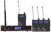 Galaxy Audio AS-1100-4 Band Pack Wireless In-Ear Monitor System, Code N (518MHz - 542MHz)