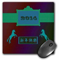 3dRose LLC 8 x 8 x 0.25 Inches Mouse Pad, Black and White Kitten Sitting in The Grass with Paws Together (mp_167409_1)