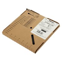 Panduit DTREH-LR0 Dura-Ty Cable Tie Reel of Strapping, Weather Resistant Acetal, Extra-Heavy Cross Section, 50ft Length, Black