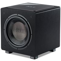 REL Acoustics HT/1205 Subwoofer, HT-Air Wireless Compatible, Line Grained Black Composite
