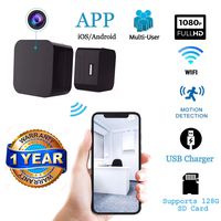 Hidden Wireless Spy Camera with USB Charger and Multi-User Access and Motion Detection | for Home, Office, Buisness, Nanny Security | Supports 128GB SD Card | 1080p Resolution | Cámara espía USB