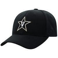 Top of the World Vanderbilt Commodores Men's Memory Fit Hat Icon, Black, One Fit
