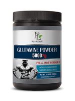 Muscle Mass Supplements for Men - L-GLUTAMINE Powder 5000 MG - PRE & Post Workout - l-glutamine Body Fortress - 1 Can 300 Grams