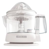 BLACK+DECKER CJ630 32-Ounce Electric Citrus Juicer, White