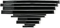AIRNIX 10-Pack Assortment Hook and Loop Nylon Cinch Straps, Reusable Fastening, Securing, Cable Straps