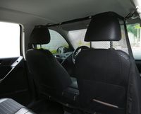 Highland Farms Select Vehicle Pet Barrier - High See Through Net Vehicle Pet Barrier for Cars, Vans, SUV's, and Trucks, Fit Front Seat