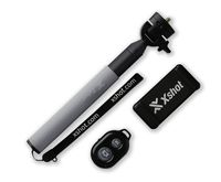 XShot Deluxe Selfie Stick Kit, Black Color (with Bluetooth Remote) for iPhone and Android Devices