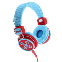 Moki ACCHPKSBR Kid Safe Volume Limited Headphones Blue/Red