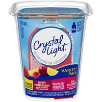 Crystal Light Drink Mix, Variety Pack, On The Go Packets, 44 Count