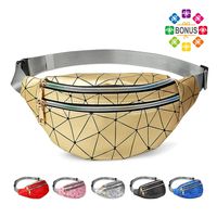 Fanny Packs for Women Men, Cute Fanny Pack for Kids Teens Girls Boys, Fashion Waterproof Waist Pack with Multi-Pockets Adjustable Belt, Casual Bag Bum Bags Hip Pouch for Travel Hiking Concert Festival