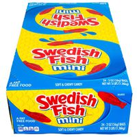 SWEDISH FISH Soft & Chewy Candy - 24 Full Size Packs