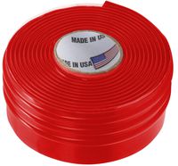 Silicone Rubber Grip Wrap for Tool Handles, Fitness and Sports Equipment - Red, 1.7mm x 60in