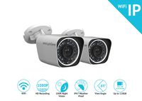 LaView WiFi 1080P HD Bullet Camera Indoor / Outdoor Day / Night Built in MicroSD slot, Stand Alone Ready, IP67 Weather Proof - LV-KPCW2BT