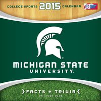 Turner Perfect Timing 2015 Michigan State Spartans Box Calendar (8051280)