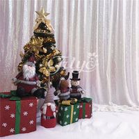 TRLYC Iridescent Sequin Wedding Curtain 7 Ft by 7 Ft Backdrop Sequin add Elegant Shiny Sequins for Party Weddings Birthdays Shower