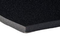 FatMat Hood-Liner 34" x 54" x 3/4" Thick Self-Adhesive Automotive Sound Deadening Hood Liner - Black Urethane Face