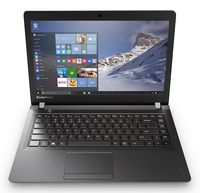 Lenovo Ideapad 100 15.6-Inch Laptop, Intel Pentium N3540 (2M Cache, up to 2.66 GHz) Quad-Core processor, 4 GB RAM, 500 GB HDD, Windows 10, 80MJ00AEUS, Black