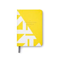 Motto Journal by Compendium: Start Something Wonderful. - Flexi-cover with woven ribbon, 144 dotted grid pages