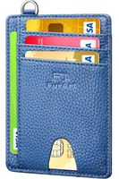 FurArt Slim Minimalist Wallet, Front Pocket Wallets, RFID Blocking, Credit Card Holder with Disassembly D-Shackle