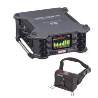Zoom F6 MultiTrack Field Recorder with K-Tek Stingray Bag Bundle