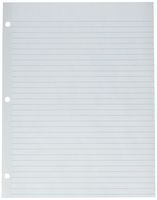 Sparco Mylar Reinforced Filler Paper - Letter