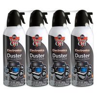 Falcon Dust-Off Electronics Compressed Gas Duster 10 oz (4 Pack) [New Improved Version]