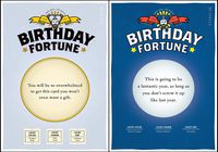 Quiplip Misfortune Birthday 6) Greeting Cards